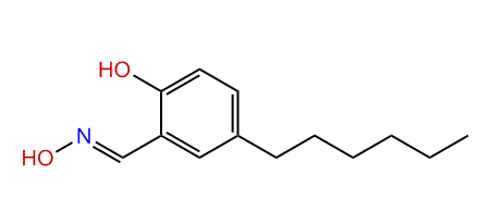 5-Hexyl-2-hydroxybenzaldehyde oxime